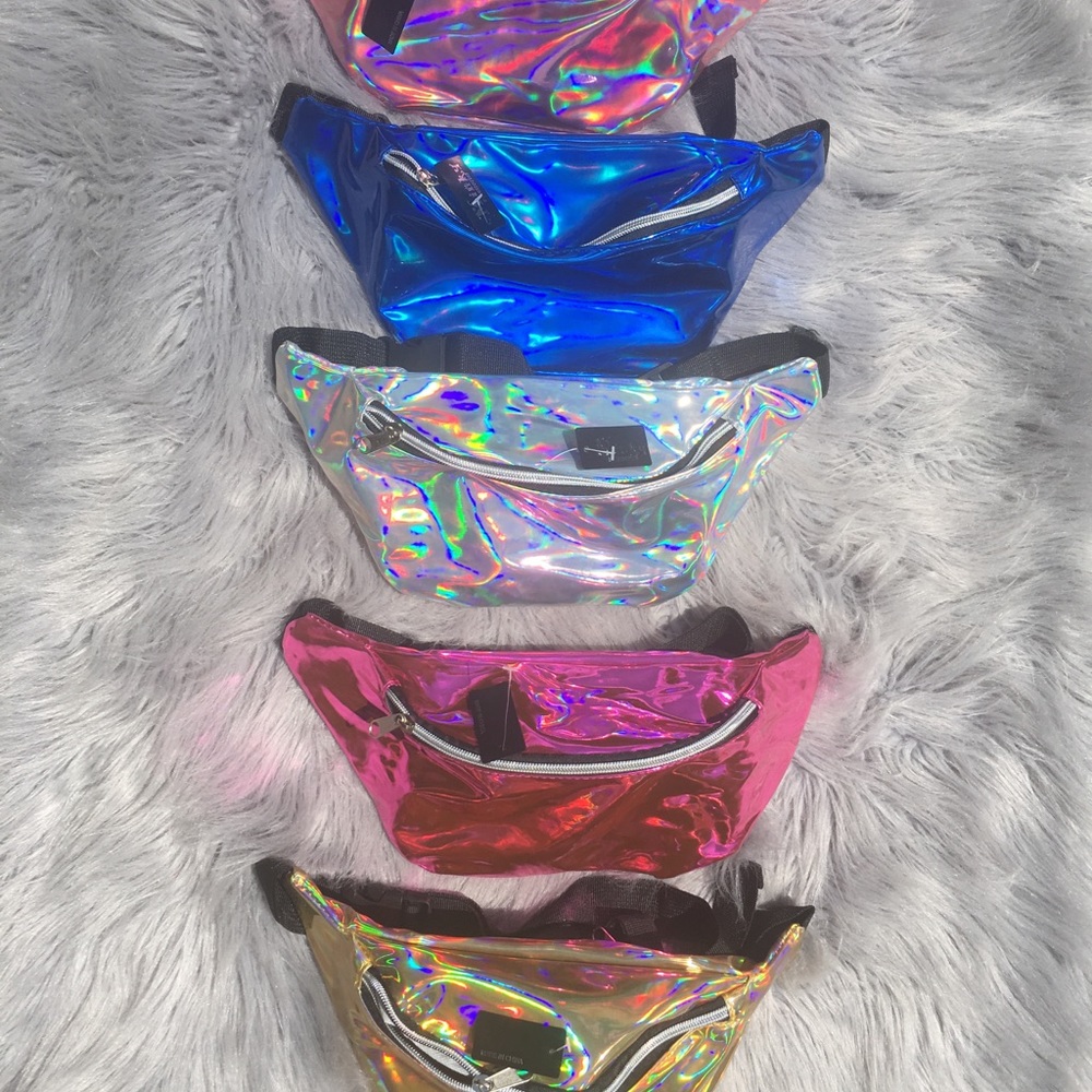 🌈 Hologram Cross Fanny 🌈